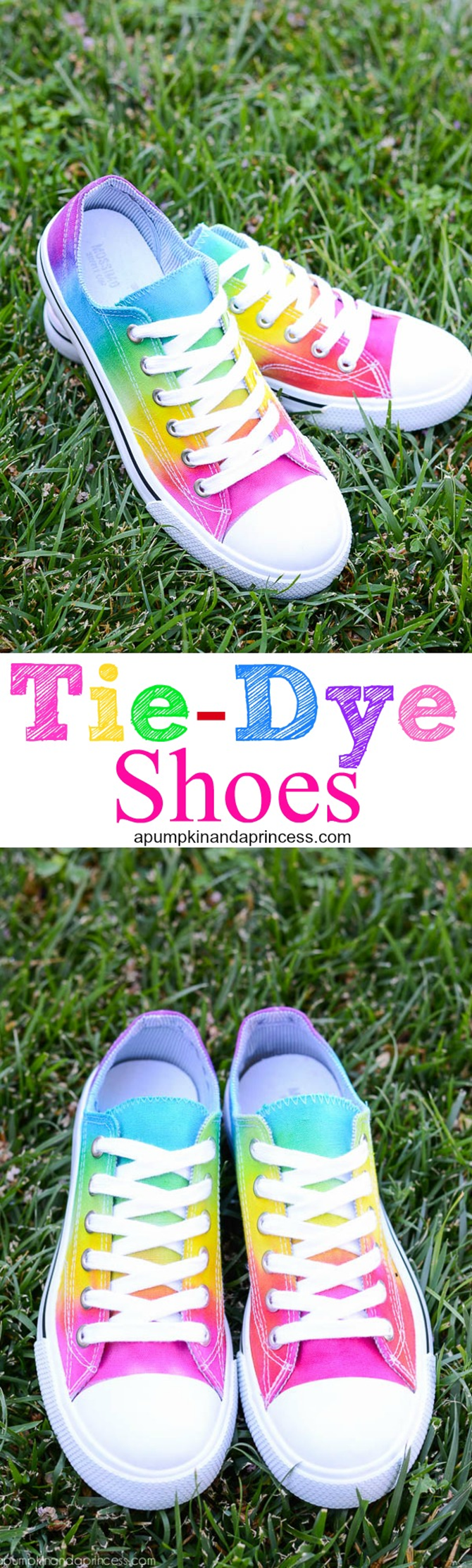 DIY Tennis Shoes - Tie Dye - EverythingEtsy