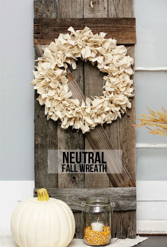 21 Fall Wreath Ideas - Simple Fall - Live Laugh Roe