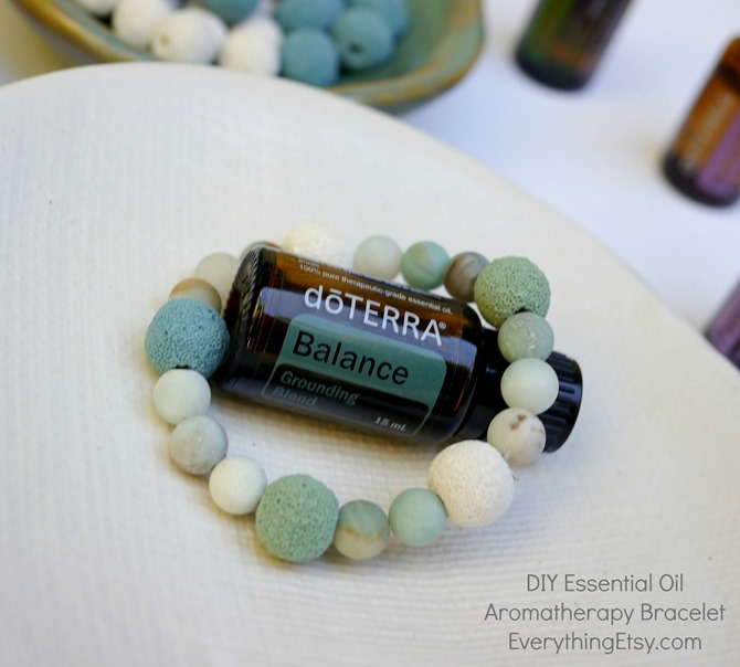 DIY Essential Oil Aromatherapy Bracelet - doTERRA - EverythingEtsy.com