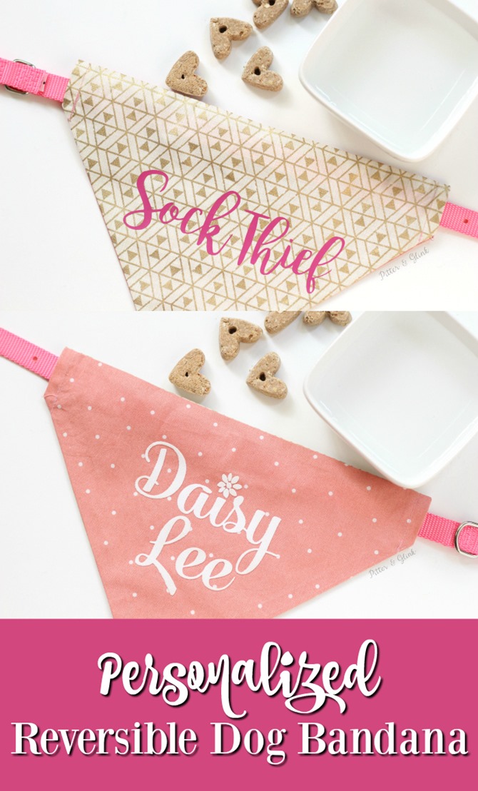 Reversible Dog Bandana DIY Sewing Idea