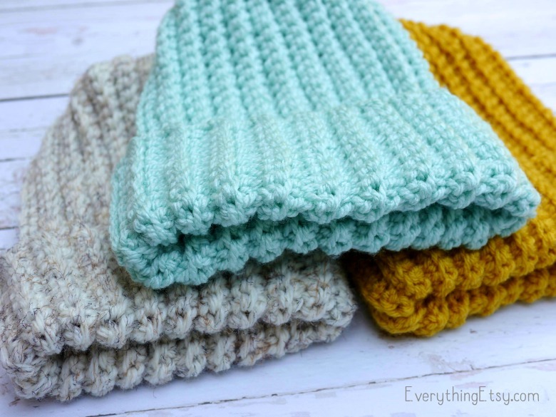 Easy Crochet Hat-Free Pattern - EverythingEtsy.com