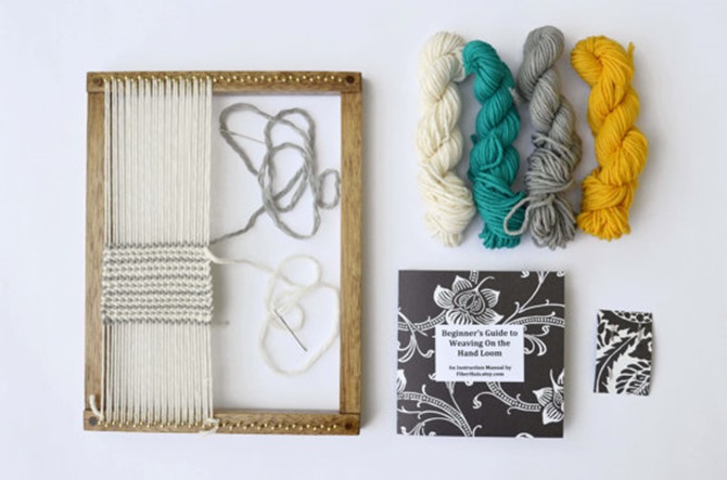 Winter DIY Gifts {Etsy Finds} - Weaving Loom Kit
