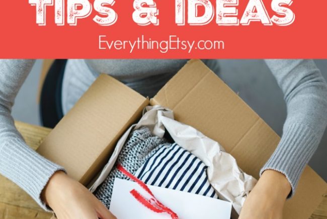 12 Etsy Shipping Station Tips & Ideas {Etsy Business}