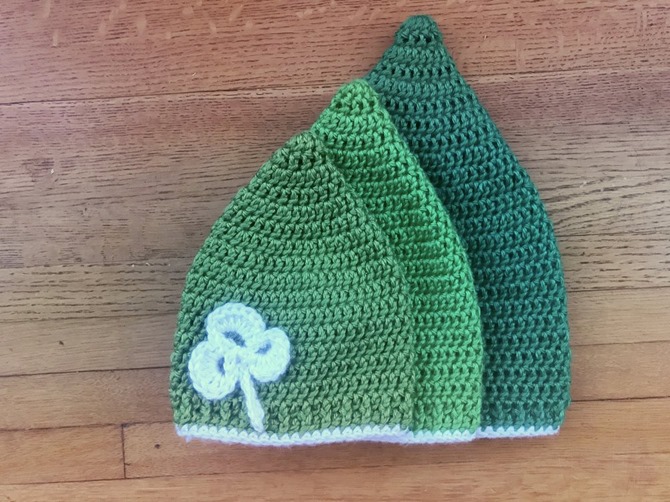 Free St. Patrick's Day Crochet Project - Pixie Hat Pattern