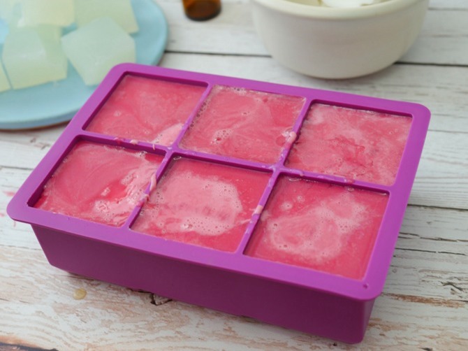 DIY Gemstone Soap - Alcohol Spray