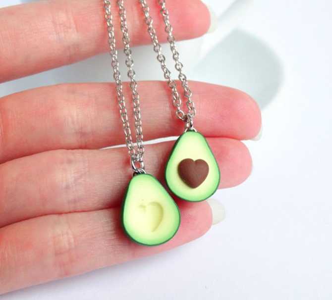 Handmade Jewelry on Etsy - Avocado Necklaces