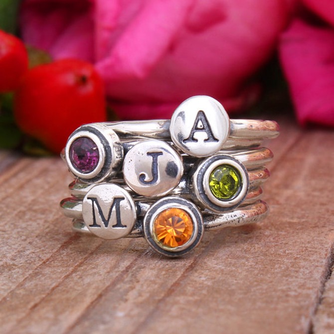 Handmade Jewelry on Etsy - Stacking Rings