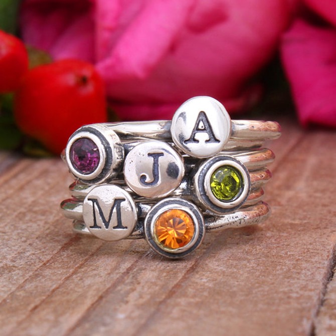 Handmade Jewelry on Etsy - Stacking Rings