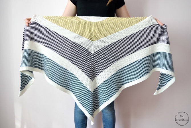 free crochet shawl pattern photo 3
