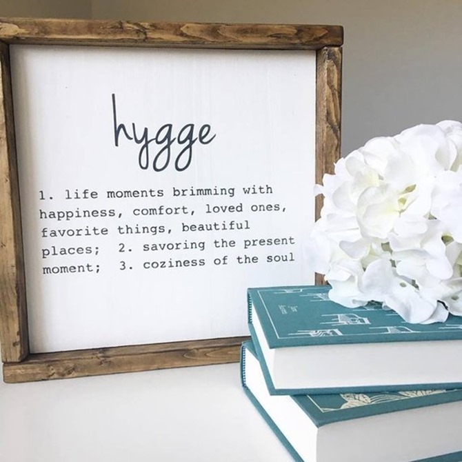 Hygge Sign - Etsy Finds