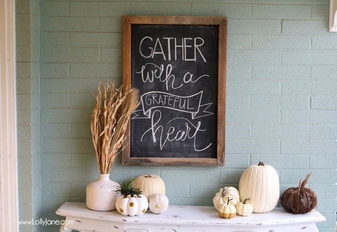 DIY Fall Decor for Your Front Porch - LollyJane