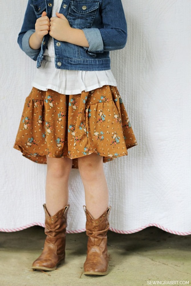 101 Fall Sewing Tutorials - EverythingEtsy.com - Cutest Skirt Ever!