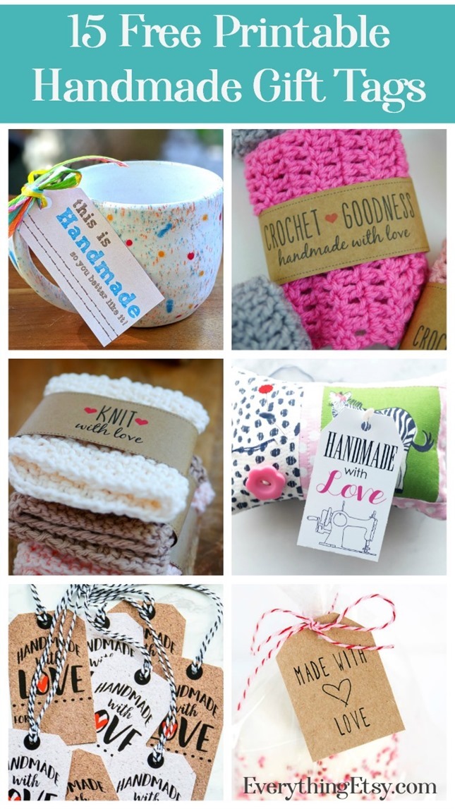 Best of Free Printable Tags/ Labels For Handmade Gifts - Oh You