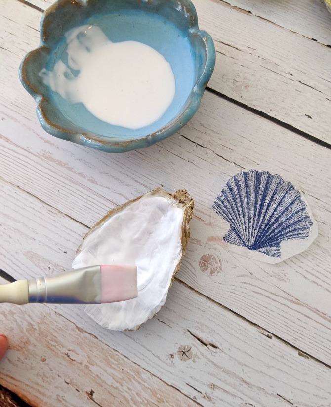 DIY Oyster Shell Ring Dish from EverythingEtsy.com