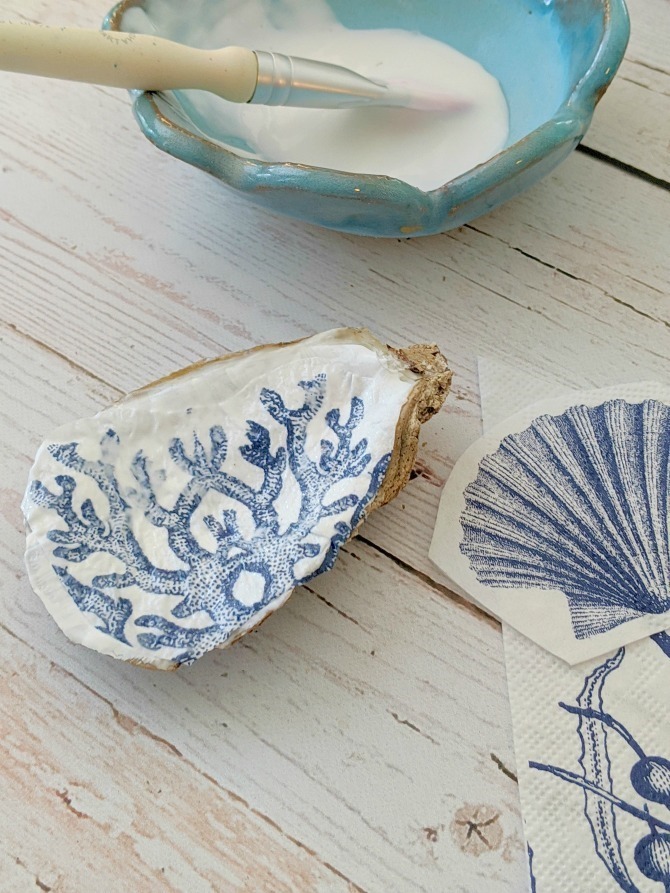 DIY GiftOyster Shell Trinket Dish