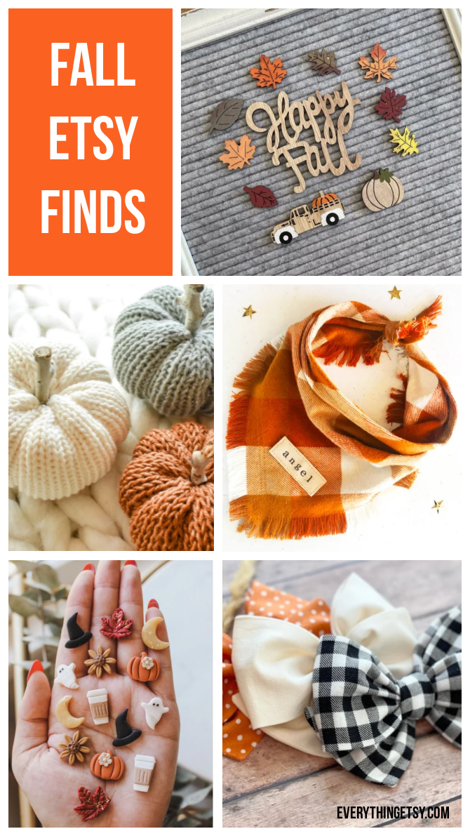 Fall Etsy Finds - Handmade Goodness!  EverythingEtsy.com