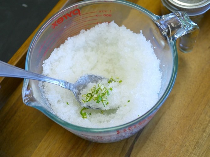 Handmade Gift Idea - Lime and Coconut Scrub Tutorial - Everything Etsy